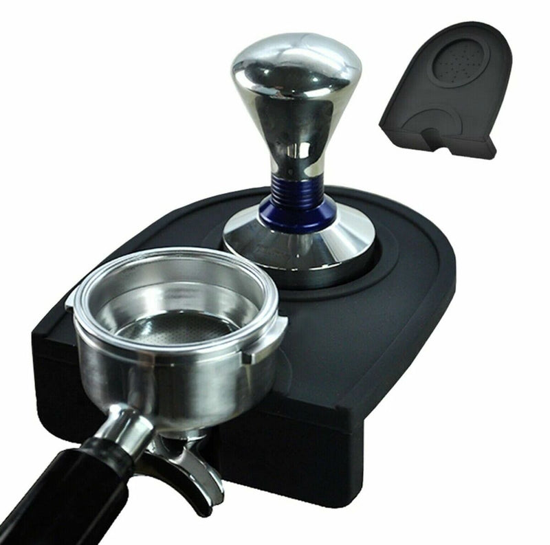 1PC Silicone Coffee Tamper Mat Anti-Slip Espresso Coffee Corner Tamping Pad Mat