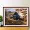 5D DIY Diamond Painting Kits Full Round Drill Autumn House Mosaic Picture Crafts
