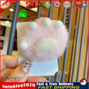 Cute Cat Paw Plush Hair Clip Women Girl Barrettes Princess Hairpin (Pink) Newly