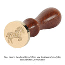 Wood Handle Paint Seal Retro DIY Envelope Wax Seal Stamp Post Decor (F364) Newly