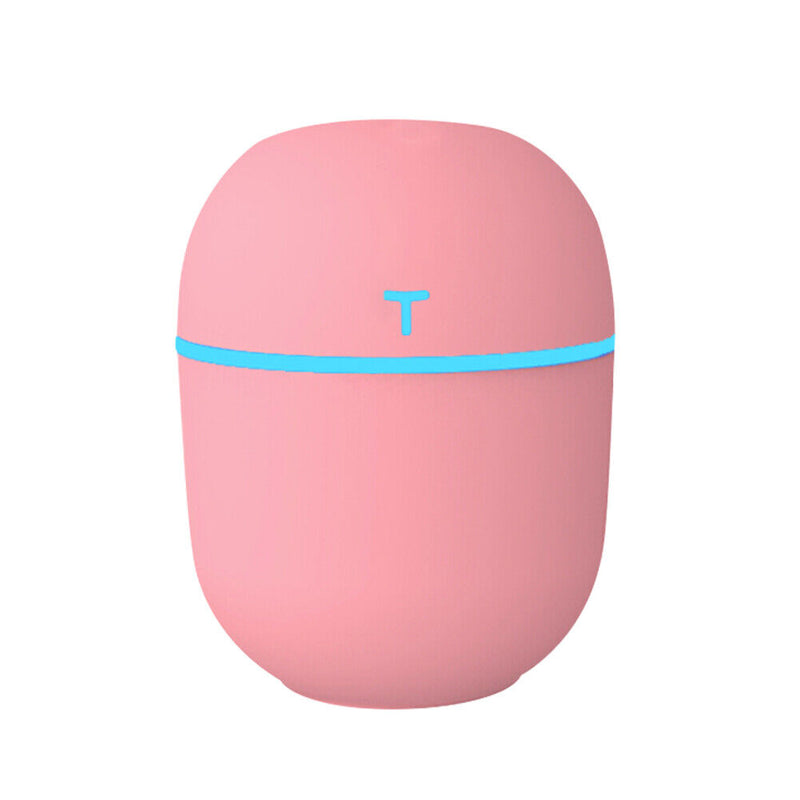 200ml Mini USB Ultrasonic Air Humidifier Essential Oil Diffuser with LED Light
