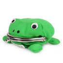 Flannel Coin Holder Mini Storage Bag Anime Cartoon Frog Coin Purse Frog Wallet