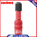 MUQZI Mountain Bike Bicycle Fork Schrader Valve Adapter Converter (Red)