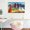 DIY Digital Picture Chickens Ducks Frameless Oil Painting By Number Handicraft