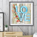 5D DIY Full Drill Diamond Painting Text Cross Stitch Embroidery Mosaic Set De