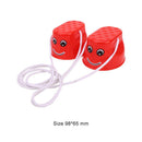 2pcs/set Balance Training Kids Outdoor Thickened Jumping Stilts Toys (Red) Newly