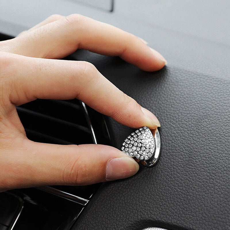 Rhinestone Adhesive Car Hook Organizer Storage Hanger for Auto Home Decorations