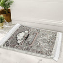 Muslim Prayer Rug Tassel Tablecloth Cover Yoga Mat Household Blanket W3W6