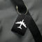 Aluminum Alloy Luggage Tag Portable Travel Luggage ID Cards Label Straps Holder