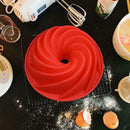 Silicone bunch pan Savarin cake pan tin mold non-stick baking baking molds U7L2