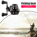 Fishing Reel 12+1BB Dripping Wheel 7.2:1 Gear Ratio Brake System Accessories