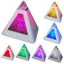 Night Light Digital Alarm Clock Bedside Clocks Number Clock Thermometer Meter