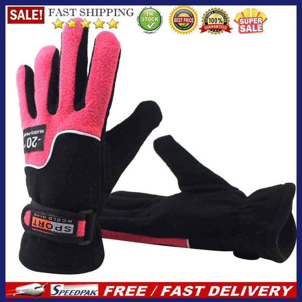 Anti-Freeze Windproof Winter Warmth Gloves Full Finger Gloves for Outdoor Spo