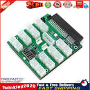ATX 16x 6Pin Power Supply Module Breakout Board for Dell PSU BTC Mining Newly
