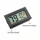 White/Black Digital LCD Temperature Humidity Meter Thermometer Hygrometer Gauge