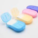 20pcs/Box Disposable Soap Papers Portable Travel Hand Washing Scented Slice