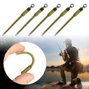 Soft Positioner Terminal Tackle Fishing Hook Sleeve connect Rig Aligner Tube