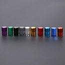 40pcs Aluminum Alloy Car Wheel Tyre Schrader Valve Stem Caps Covers (A) Newly