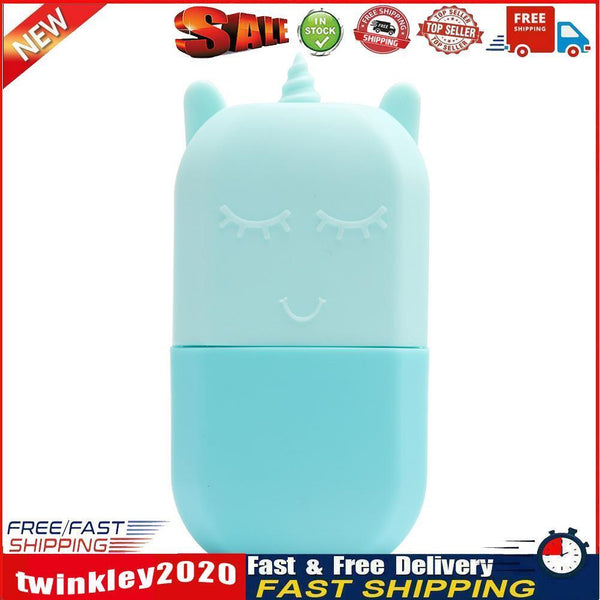 Skin Care Beauty Tool Silicone Ice Cube Massager Face Roller Mold (Blue) Newly