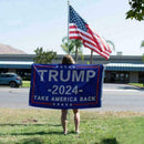 Trump 2024 President Flag Take Save America Back 3x5 G5L2 Republican Feet A2Q5
