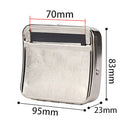 70mm Papers Cigarette Box Manual Metal Smoking Tobacco Rolling Maker Access
