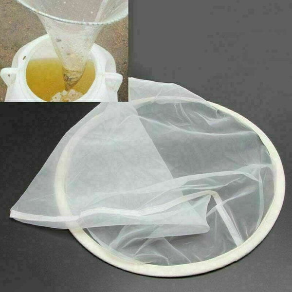 Fiber Bee Beekeeping Honey Strainer Net 35*40cm Screen Y4Y8 K2N7 Apiary U8F4