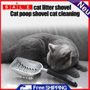 Cat Kitten casting Shovel Aluminium Alloy Metal Waste Poop Cleaner Pet Sand Sh