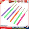 6pcs Aluminum Plastic Handle Knitting Needle Set Crochet Hook Weave Yarn Newly
