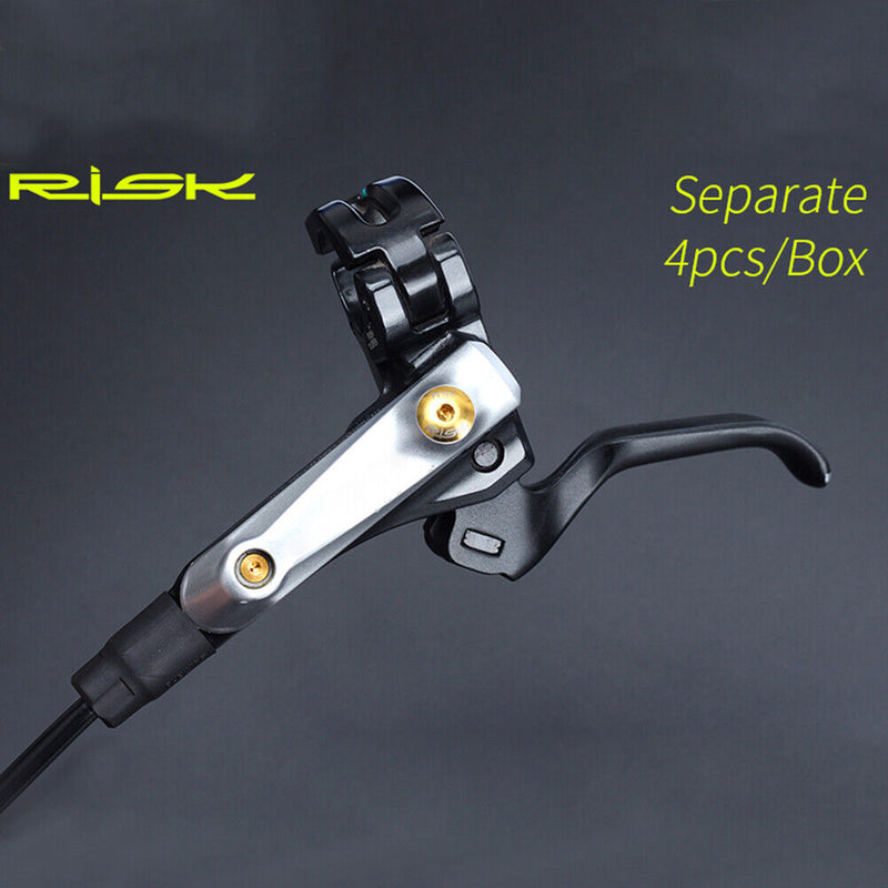 RISK Bike Hydraulic Disc Brake Bolt Split Integrated Cylinder Lever Fixed Screws