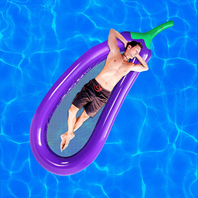 Floating Row Inflatable Folding Swimming Pool Summer Beach Water Float Bed Newly