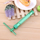 DIY Craft Pottery Clay Extruder Fondant Cake Slime Gun Modeling Tool(Green)