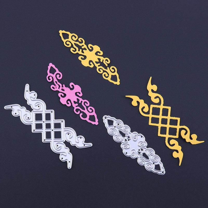 Thread Ornamental Design DIY Metal Stencil Scrapbook Craft Cutting Die