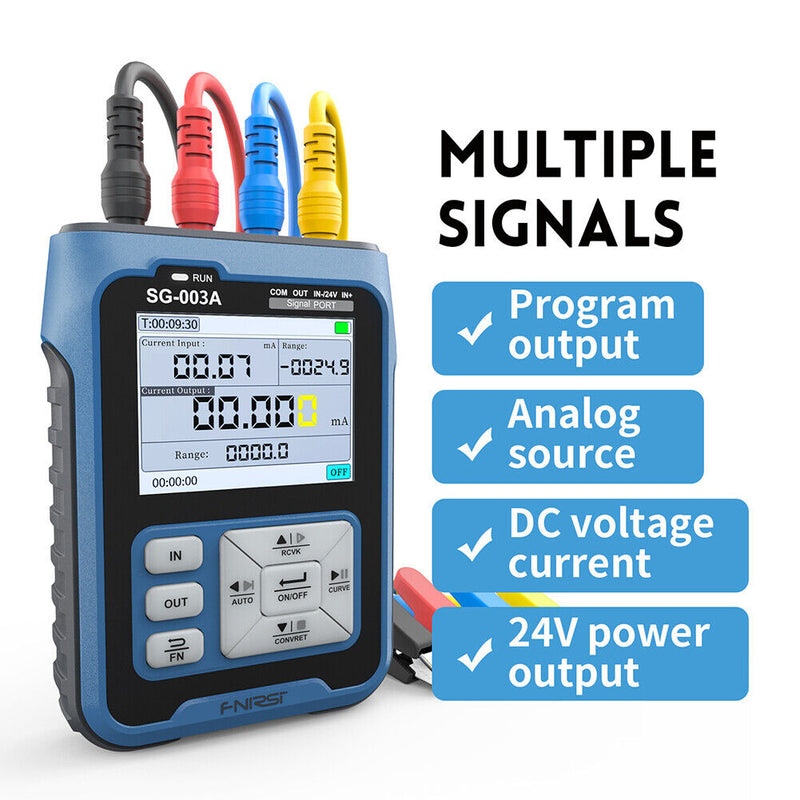 Precision 4-20mA 0-10V Signal Generator Process Controlling Signal Calibrator