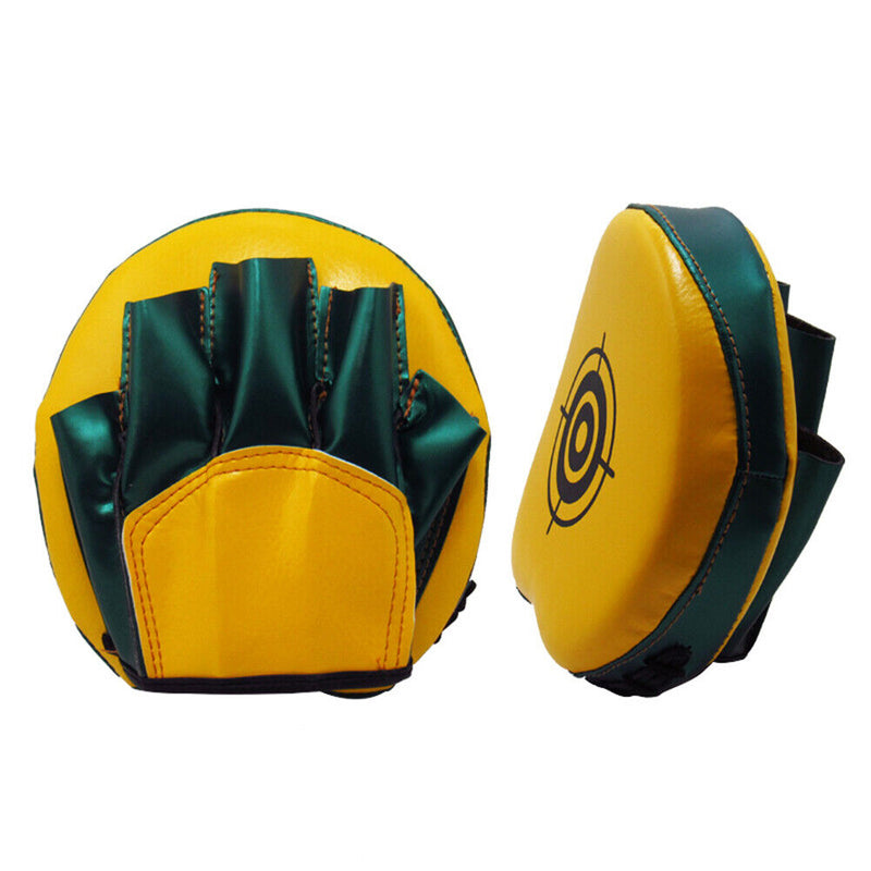 Kick Boxing Gloves Pads Hand Target MMA Muay Thai Fight Karate Mitt Focus Pad