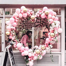 Frame Holder Column Base With Stand Balloon Arch 59inch Love Heart Plastic