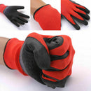 1Pair Nylon Latex Palm Work Gloves General Purpose Grip Dwwj Co Builder T6U8