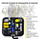 148pcs Watch Back Case Remover Watch Opener Screwdriver Watchmaker Repair Tool