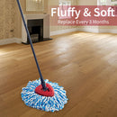 Spin Mop Replacement Base Rotating Triangle Mop Head for O-Cedar Easy Wring Spin