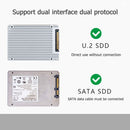 PCIE X4 Riser 3.0 U.2 to PCIE Adapter SFF-8639 to SATA SSD Expansion Card