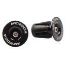 1 Pair Bicycle Handle Bar Grip End Cap Road MTB Handlebar End Plugs (Black)