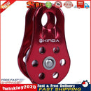 Outdoor Bearing Lifting Climbing Fixed Rope Pulley Equipment (Red) Newly