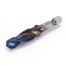 6x Screw Machine Hex Shank Thread Metric Compound Tap Drill Bits (Short) Newly