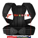 Posture Corrector - Adjustable Back Straightener Brace Support (Black L) Newly
