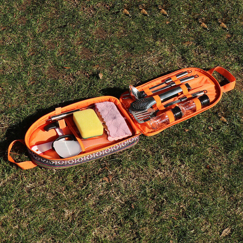 Outdoor Camping Picnic Bag Multifunctional Travel Cookware Storage Pack Pouch