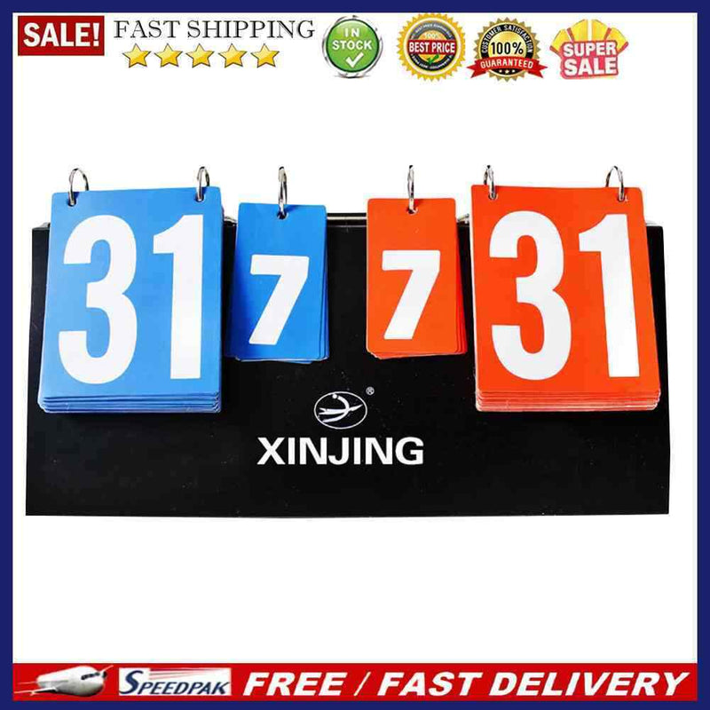 Plastic Score Board for Table Tennis Badminton Basketball Swimming Competition