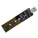 10Gbps USB3.1 Gen 2 Enclosure Case M.2 NVMe SSD to USB 3.1 Converter Adapter