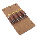 Portable Camping Picnic Seasoning Spices Pepper Bottle Storage Bag with 4 C