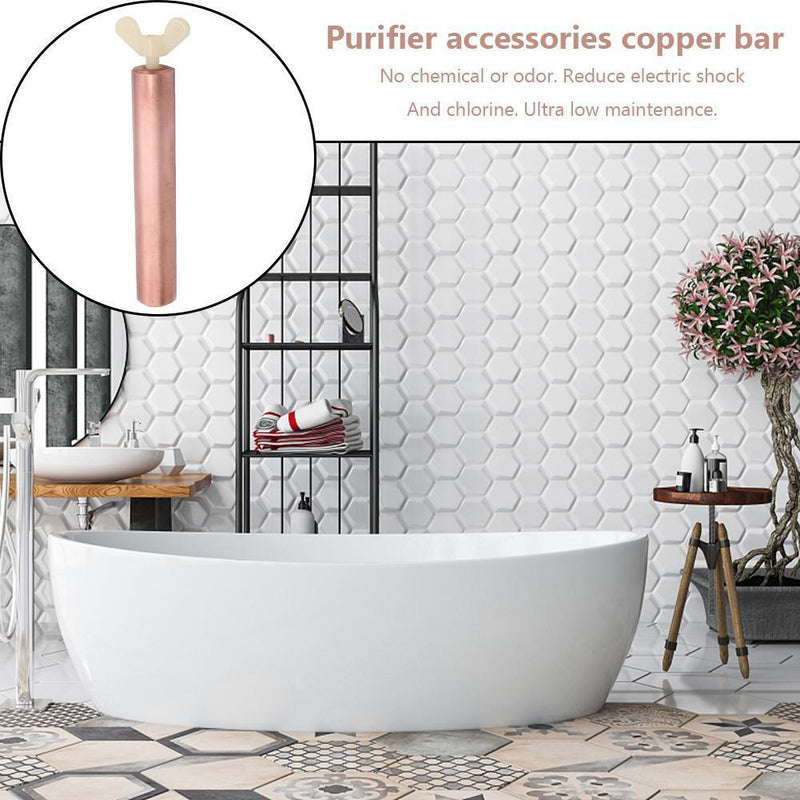 Replacement Solar Copper Anode for Swimming Pool Ionizer Purifier Cleaner