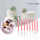 8pcs/set 16 Patterns Fondant Cake Decorating Sugar Craft Modeling (Pink)