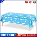 Blue Sky Cloud Tablecloth Pool Beach Birthday Party Disposable Table Covers